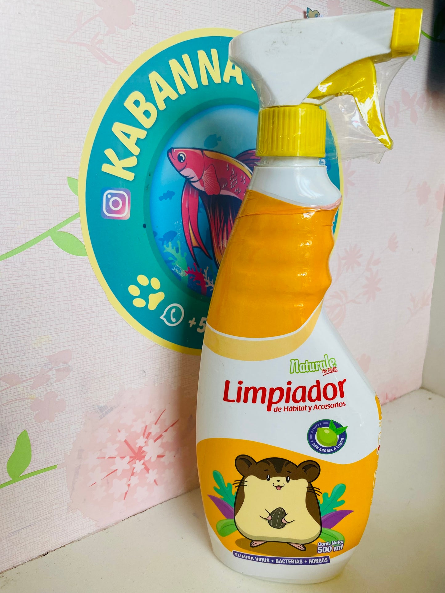 Limpiador de jaula, habitad, y accesorios