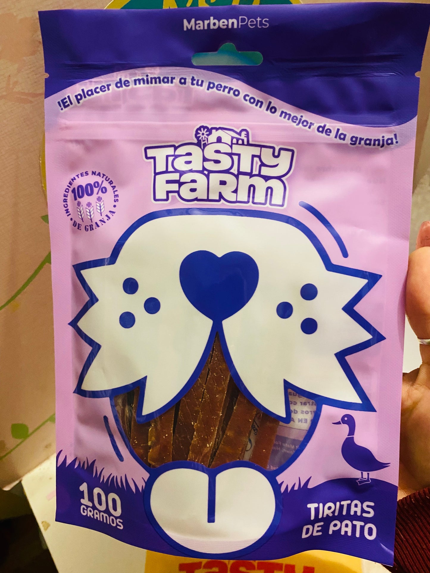 Snack Perro • Snack Tiritas de pato