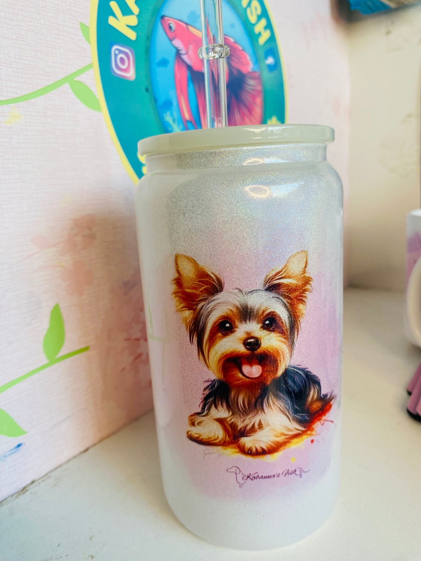 Tumbler Dogmom yorkshire