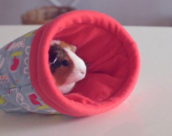 Cama tubular tela fresca para pequeñas patitas