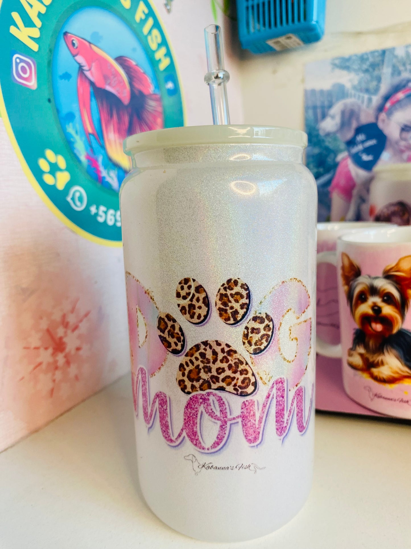 Tumbler Dogmom yorkshire
