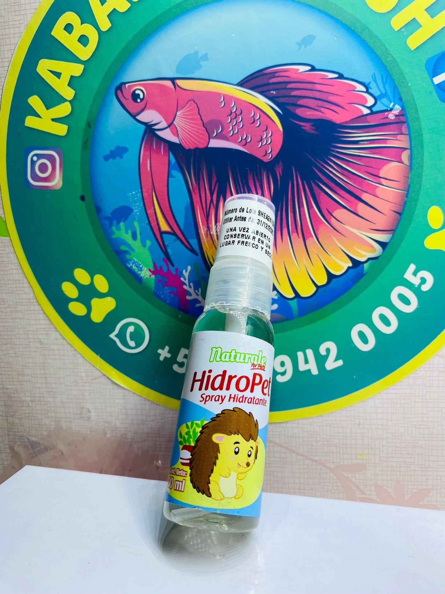 Hidropet • Spray hidratante de puas