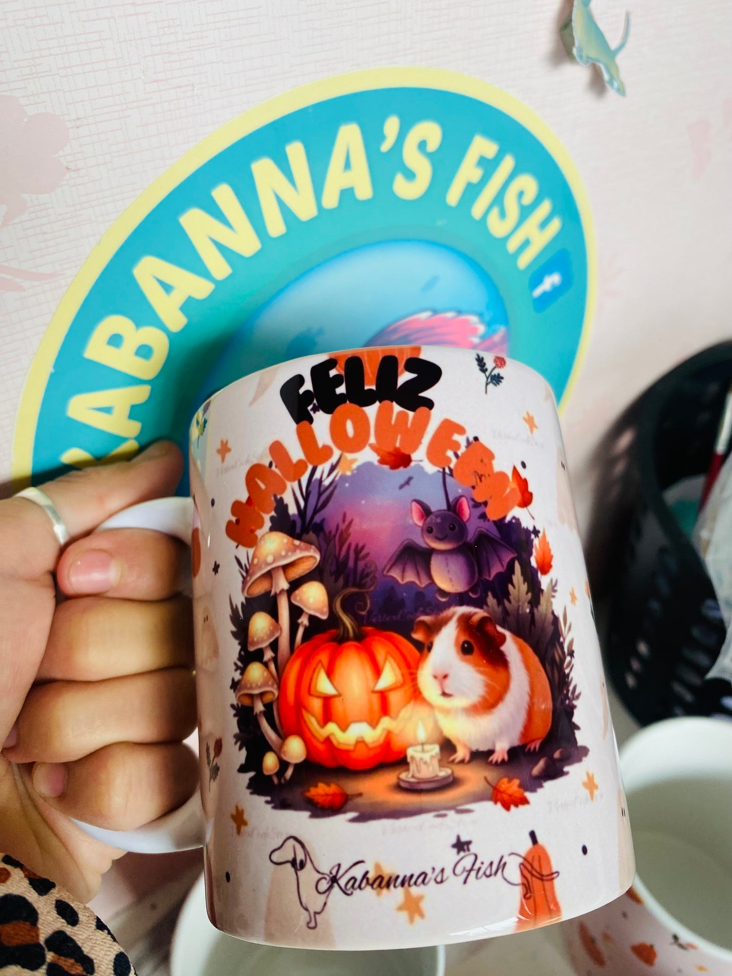Tazón Halloween - Cuy