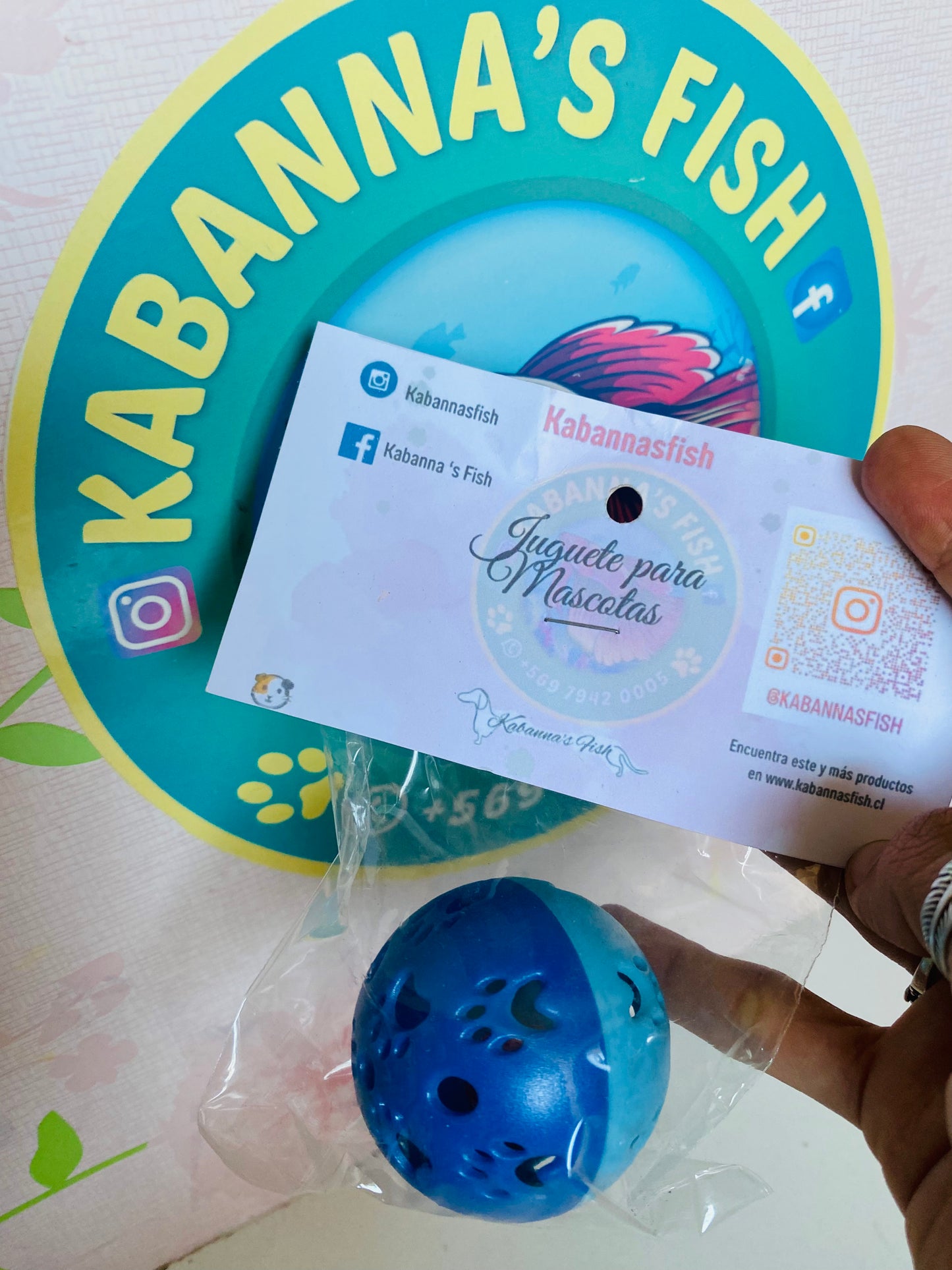 Pelota juego con cascabel