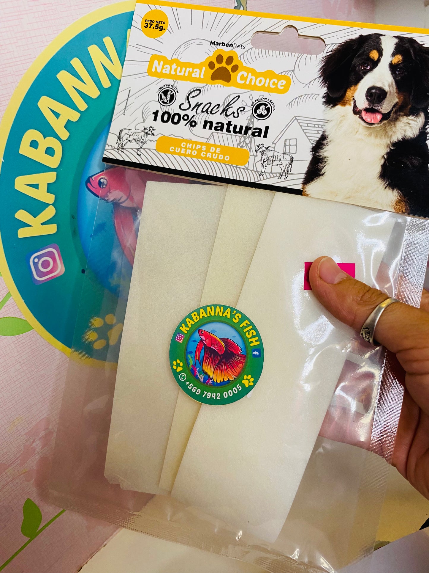 Snack Perro• Chips crudo