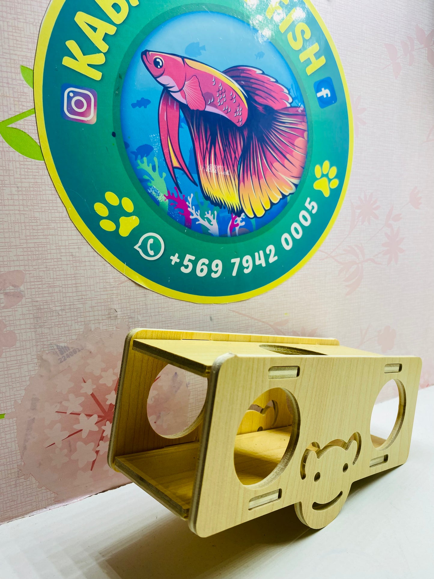 Tubo balancin para pequeñas mascotas
