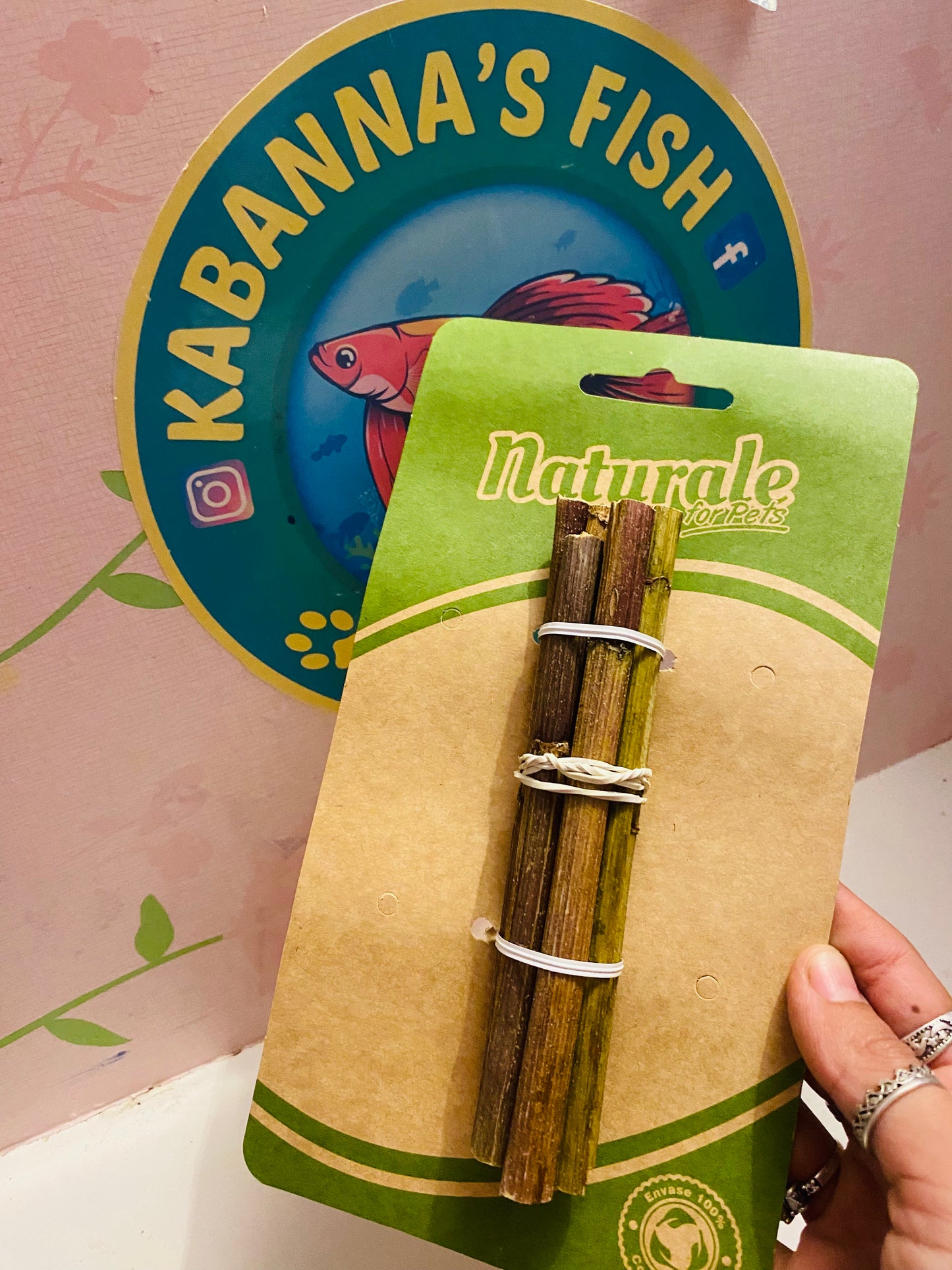 Palito de Topinambur, juguete snack para roer