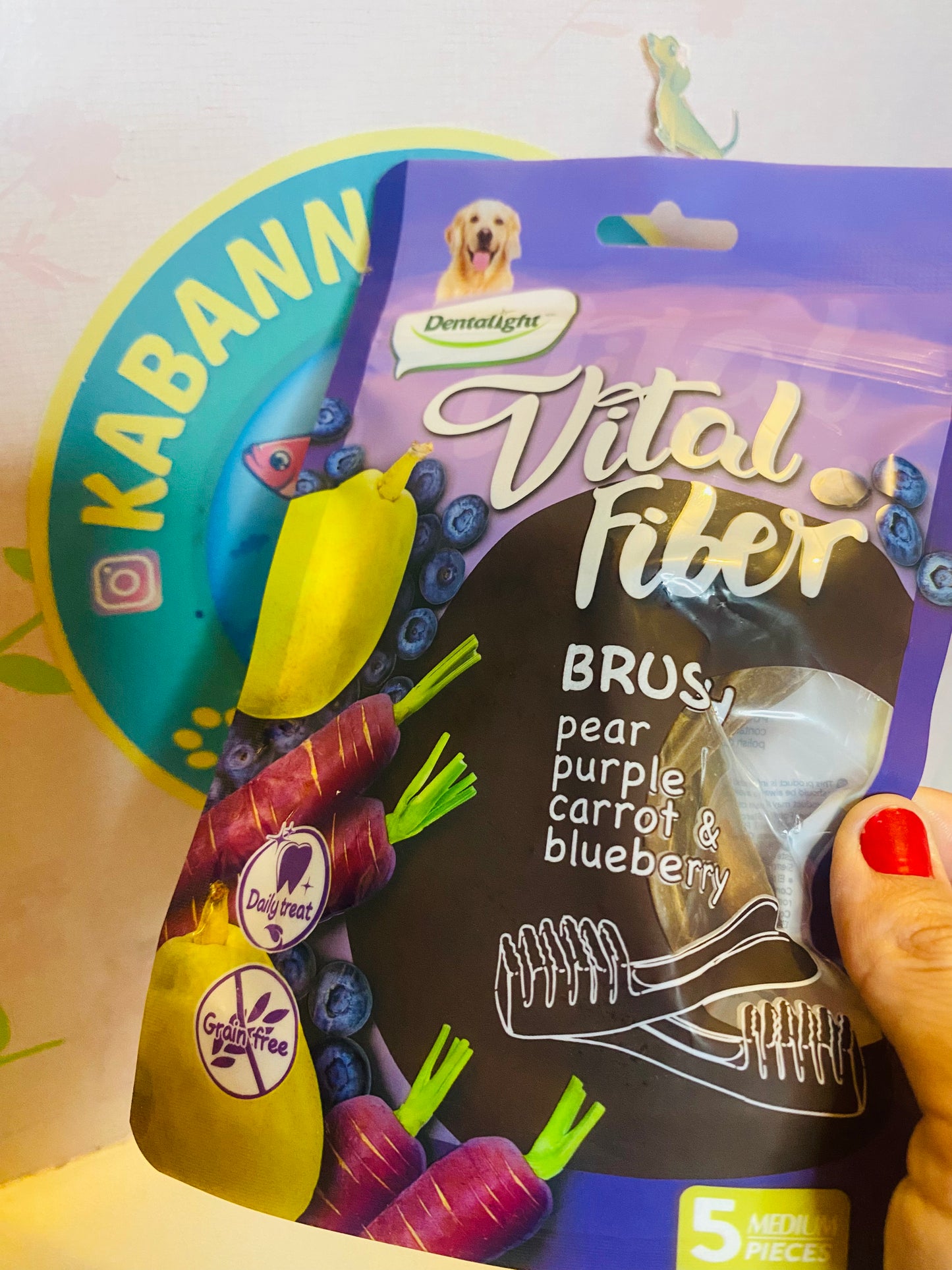 Snack Perro • cepillo vital fiber