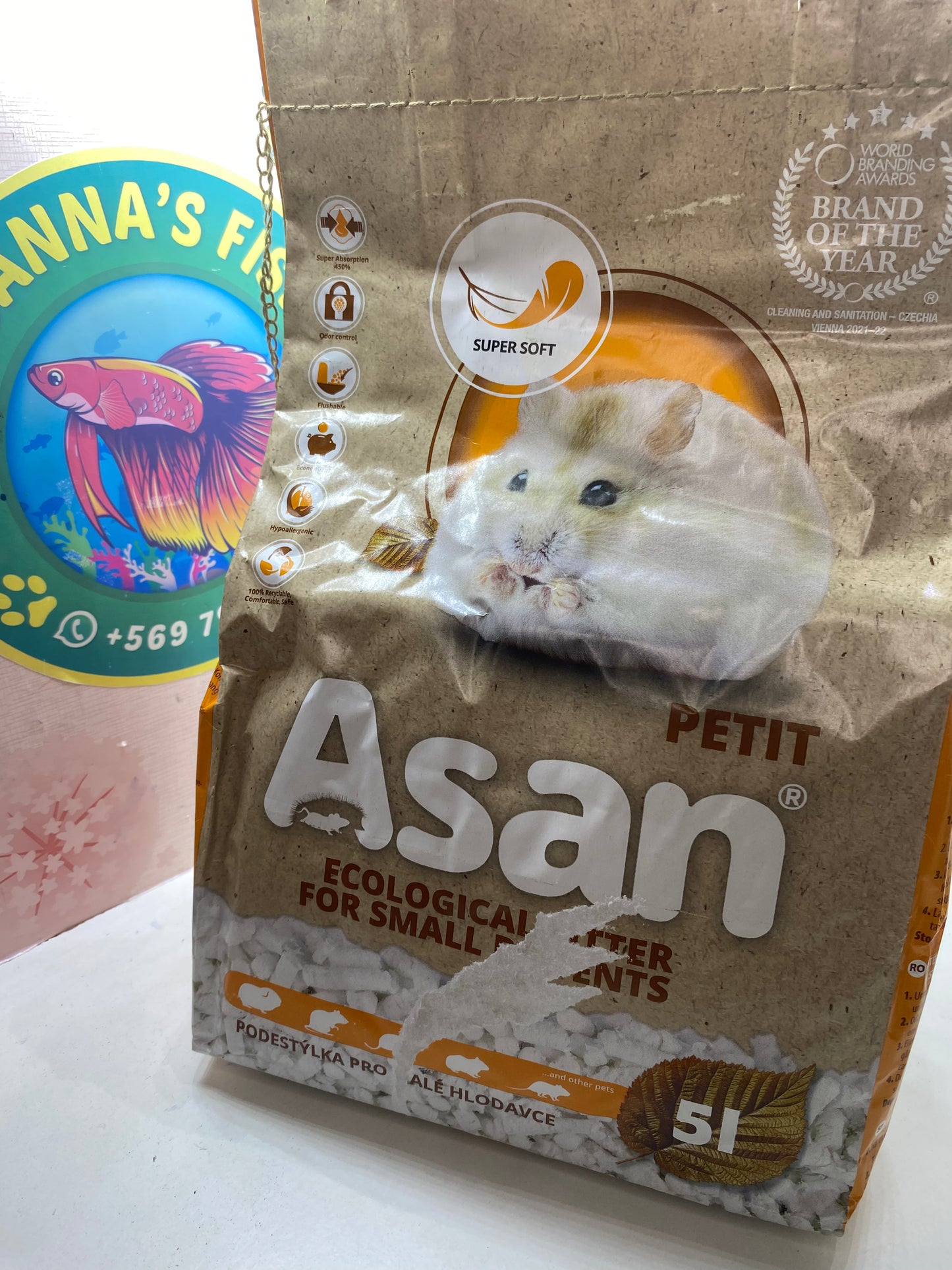 Sustrato de papel asan super soft
