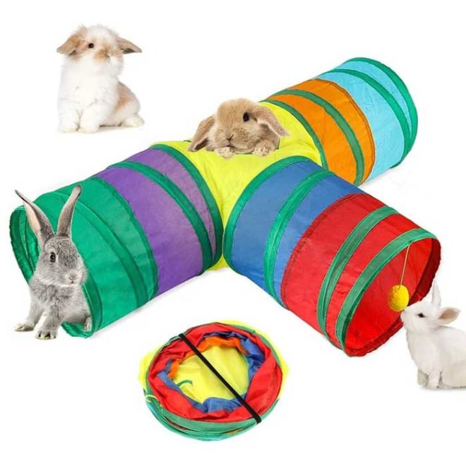 Tunel triple pequeñas patitas