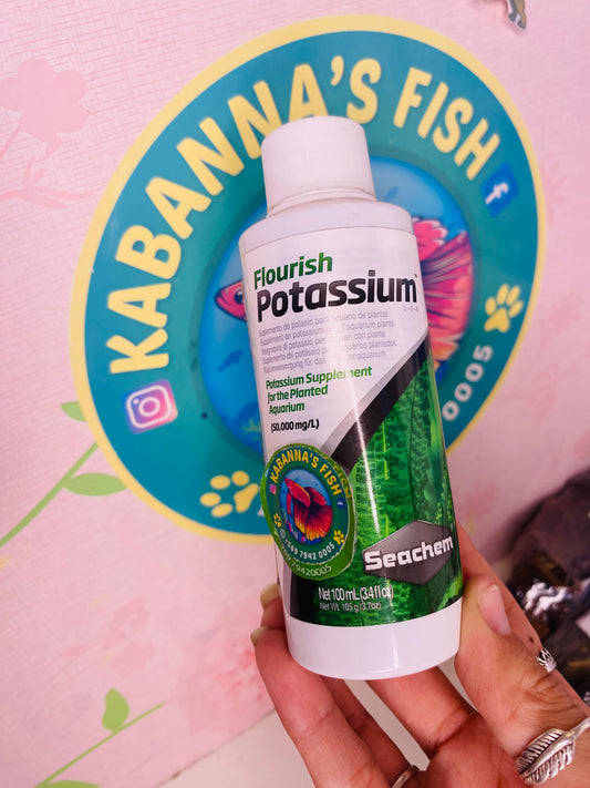 Potassium Flourish seachem - Fertilizante Acuario plantado