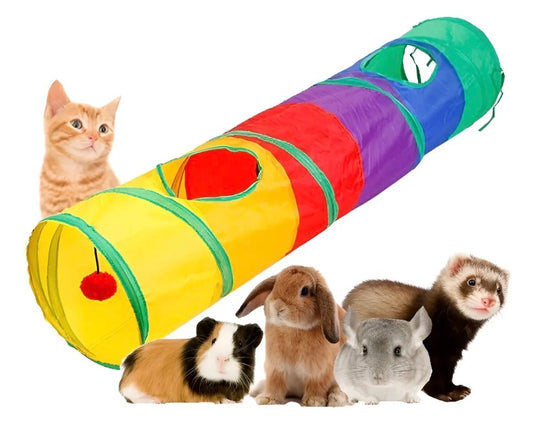 Tunel triple pequeñas patitas