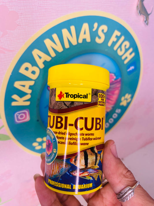 Alimento  Tubi Cubi  - Tubifex Liofilizado