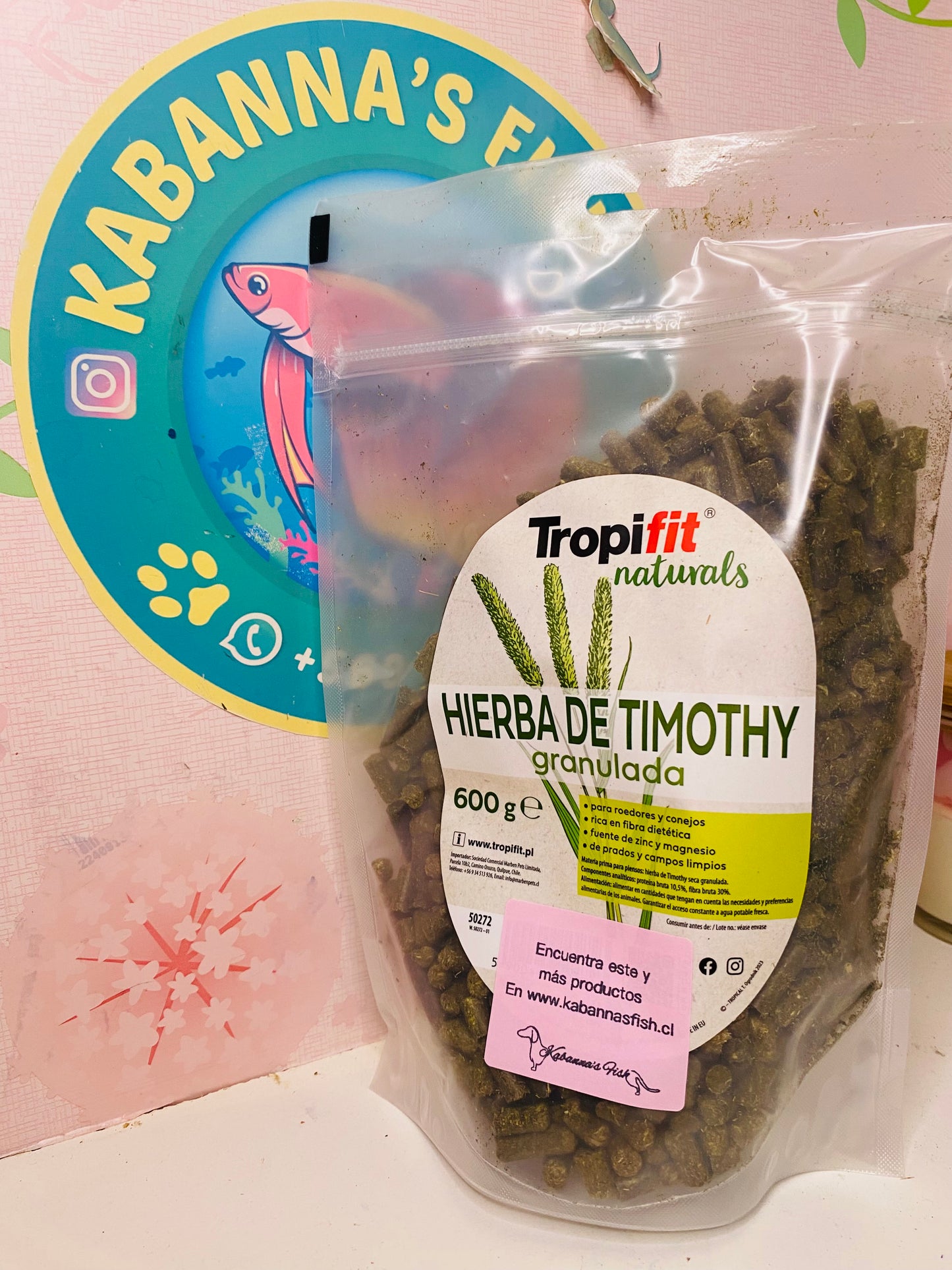 Pelet hierba timothy - Tropifit