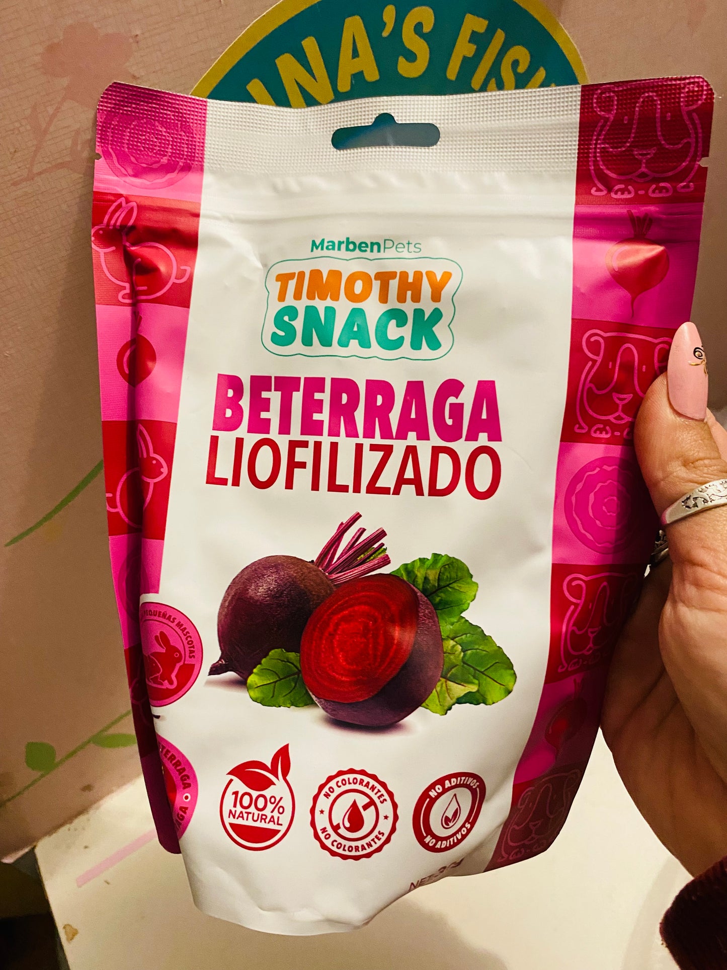 Snacks Liofilizado de Beterraga