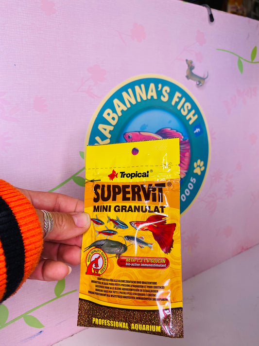 Alimento  mini granulado   - Supervit